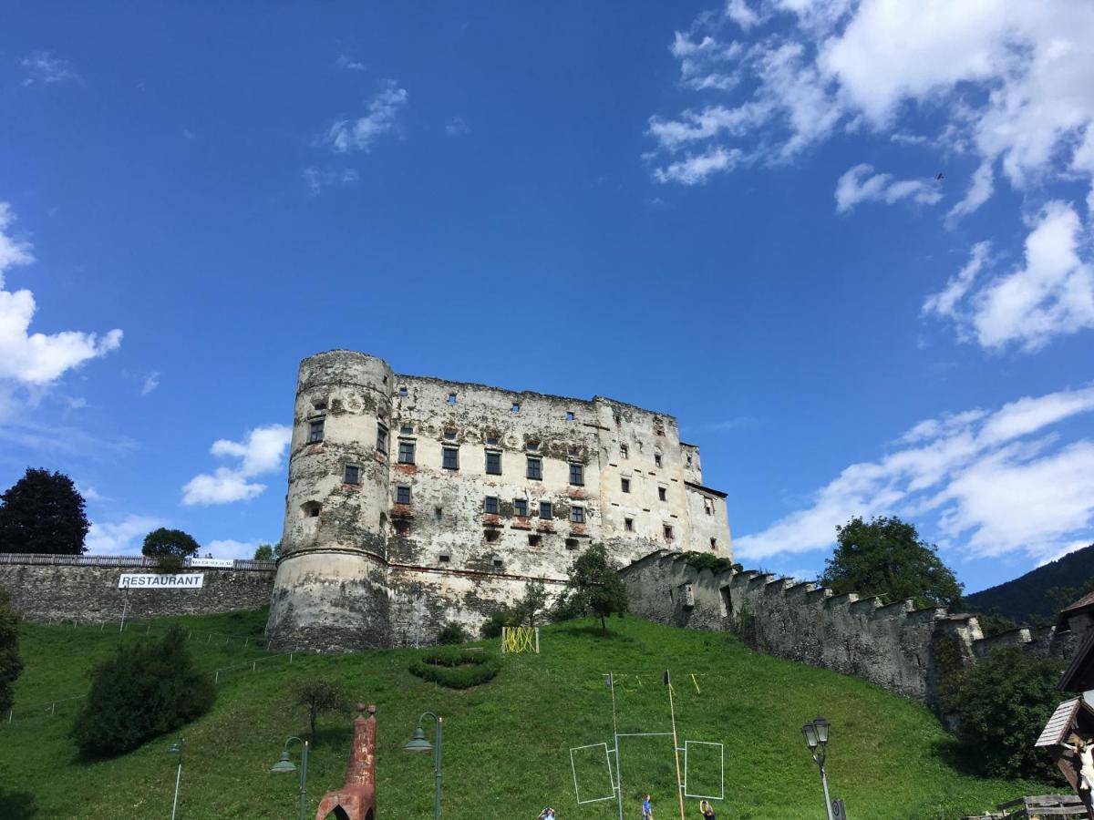 Appartement Kuhglocken Ferienhaus Fuenf Sinne Dobriach Bagian luar foto