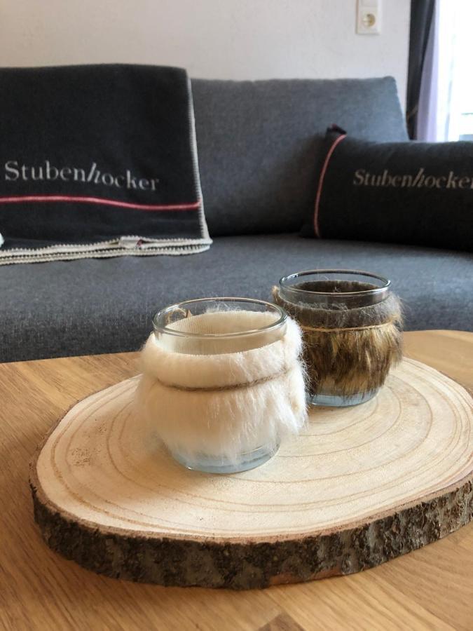 Appartement Kuhglocken Ferienhaus Fuenf Sinne Dobriach Bagian luar foto